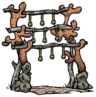 晾肉巨架