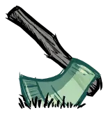 月光玻璃斧