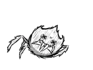 穴居悬蛛 · death